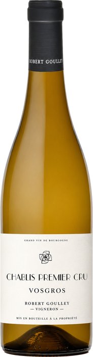 Bottle of Domaine Robert Goulley Chablis 1er Cru Vosgros