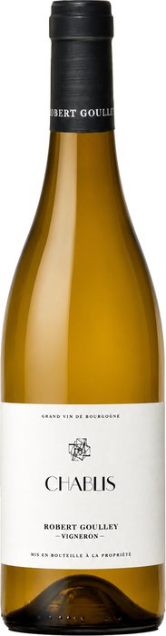 Bottle of Domaine Robert Goulley Chablis